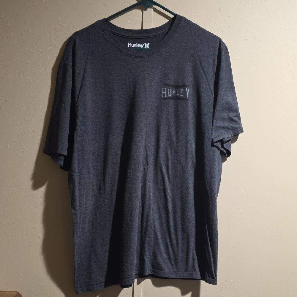 Hurley Men's Charcoal Short Sleeve Tee XL
